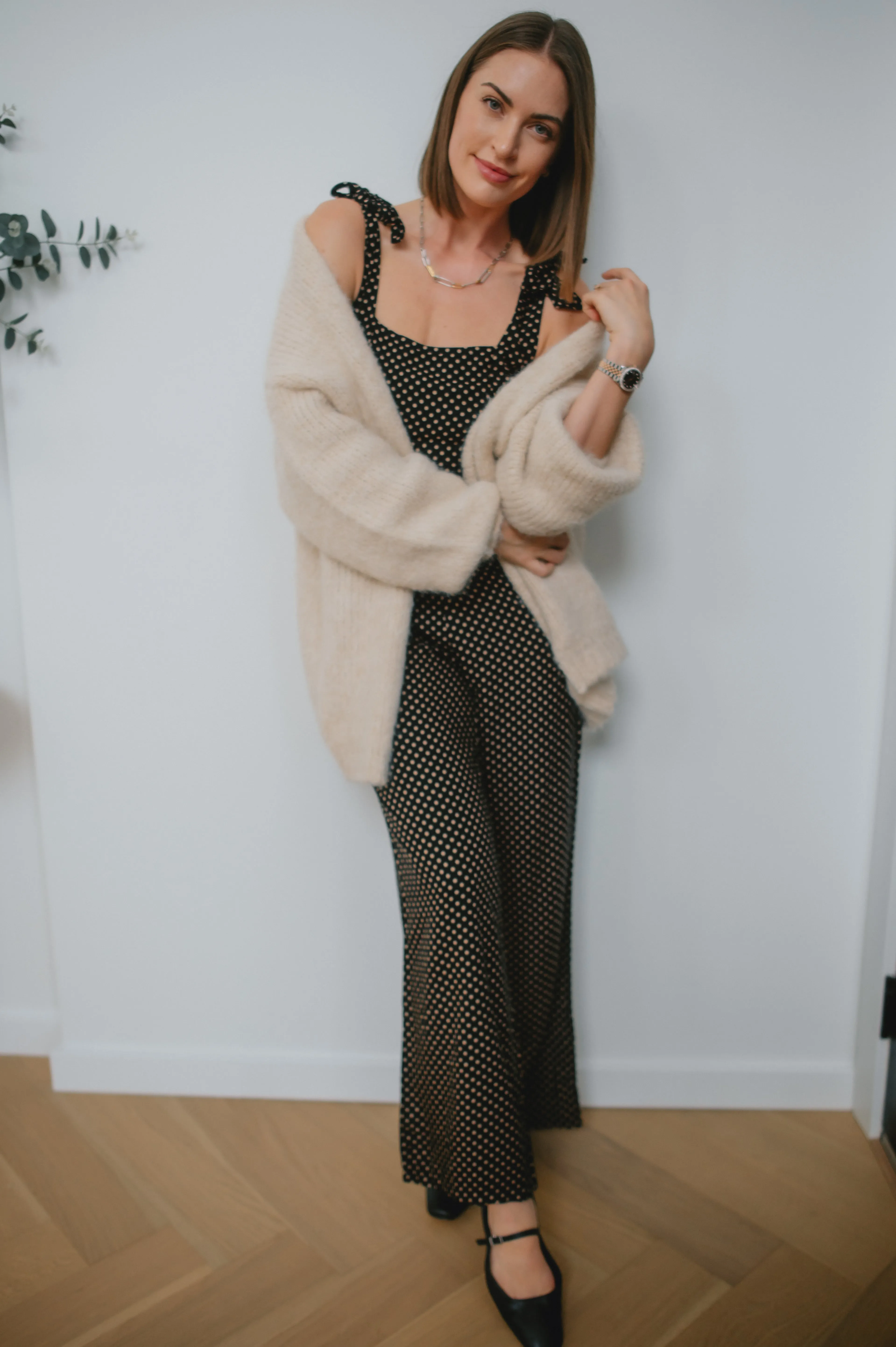 The Marlowe Cardigan x Siera Bearchell - Linen - PLUS