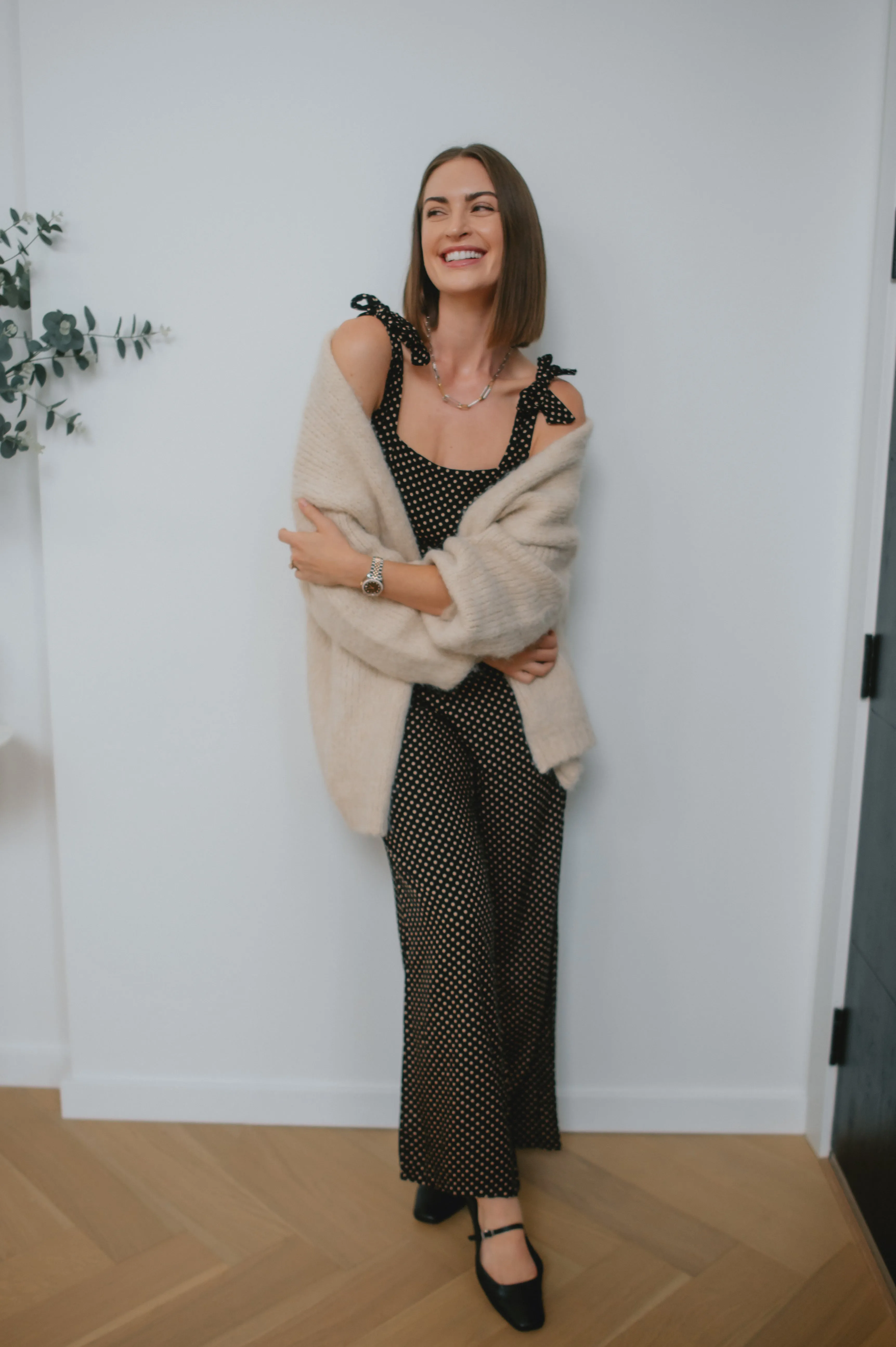 The Marlowe Cardigan x Siera Bearchell - Linen - PLUS