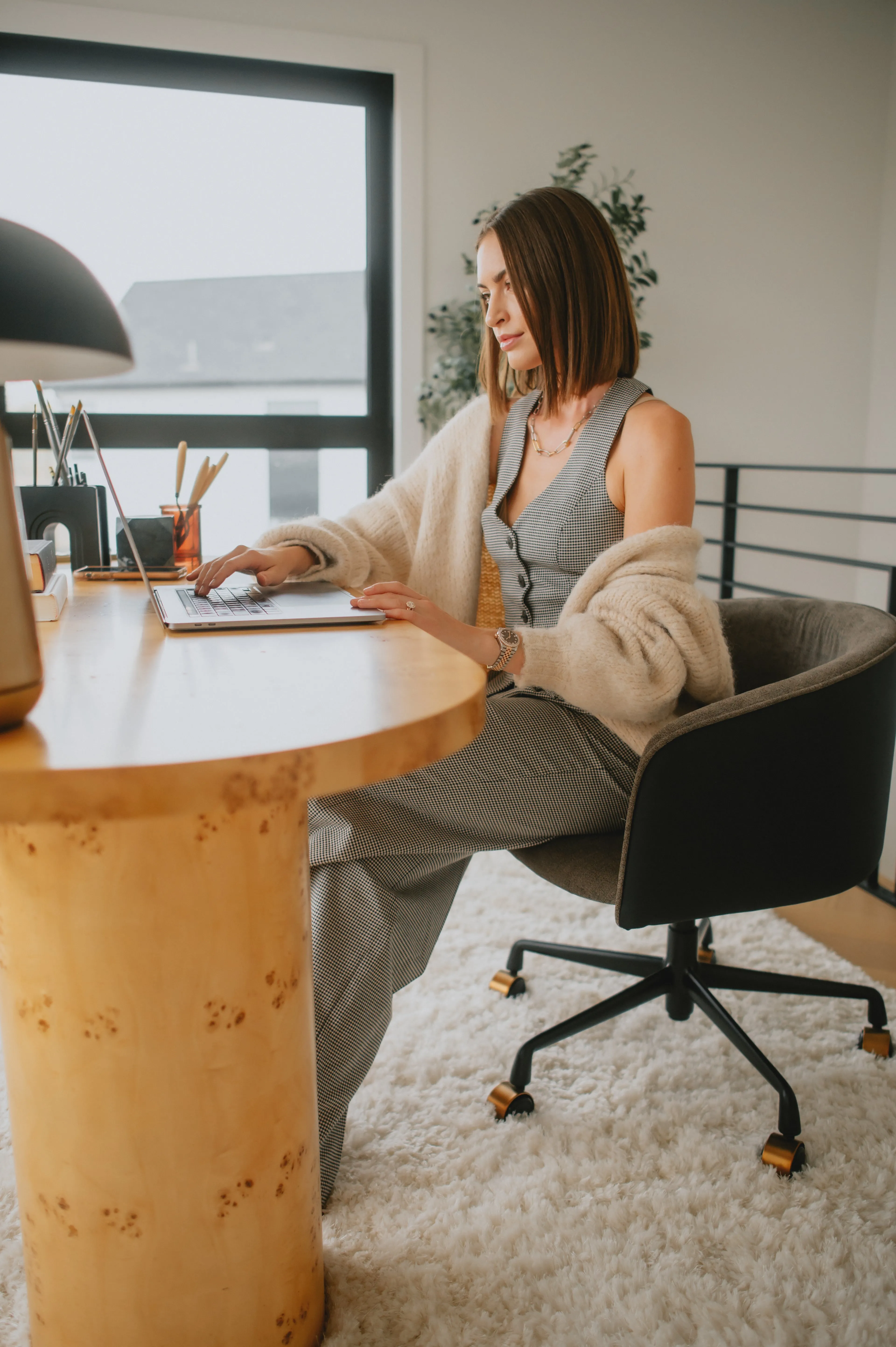 The Marlowe Cardigan x Siera Bearchell - Linen - PLUS