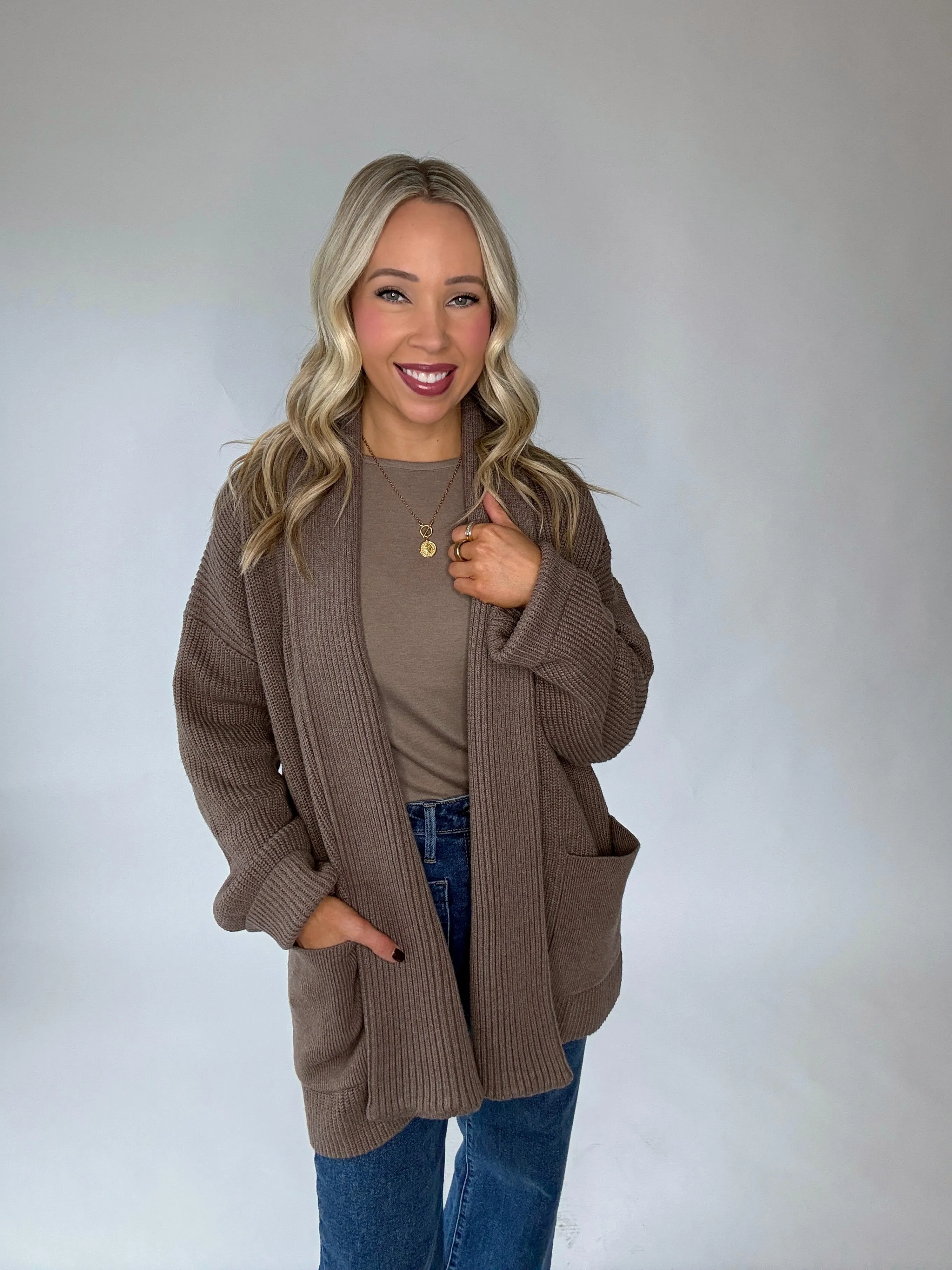 The Softest Long Sleeve Top - Taupe