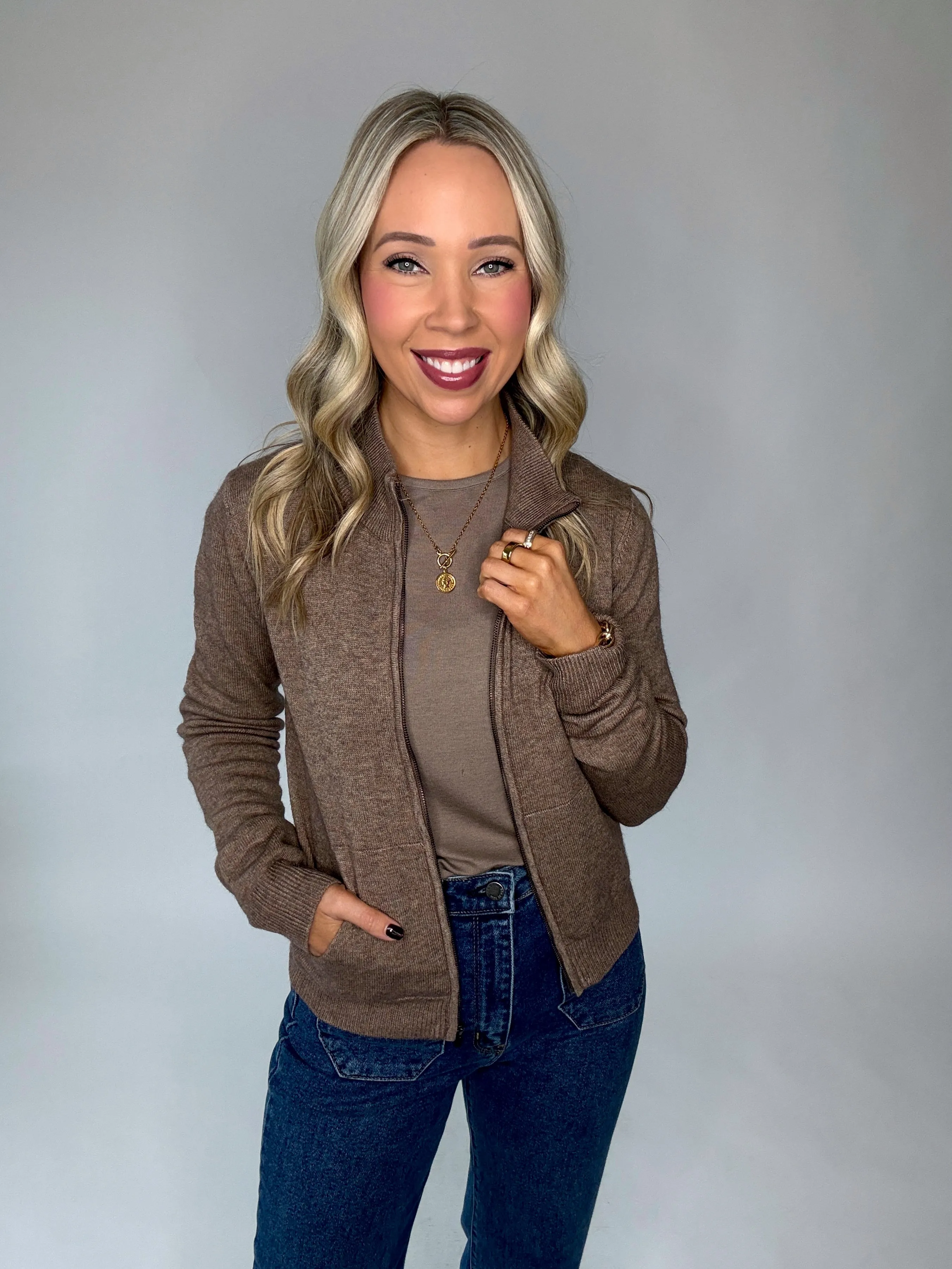 The Softest Long Sleeve Top - Taupe