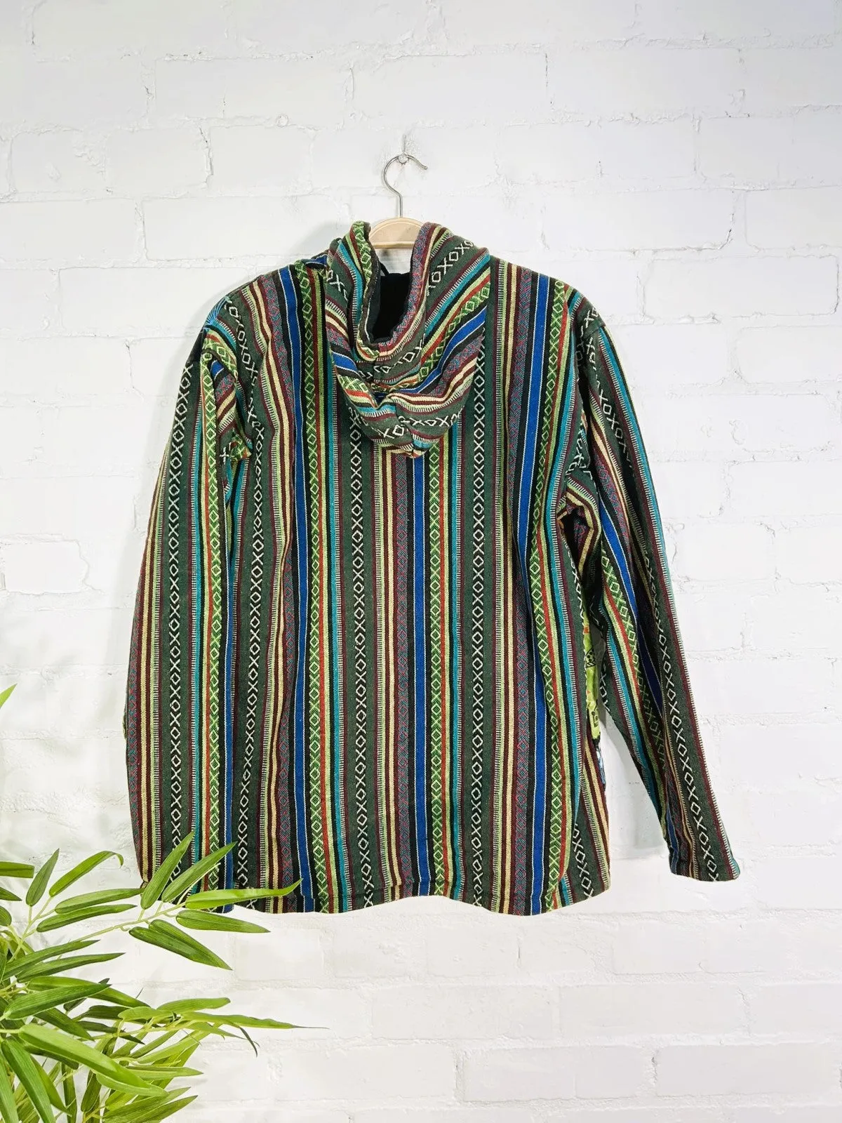 Tie dye Pixie Hood Patch Zip Top