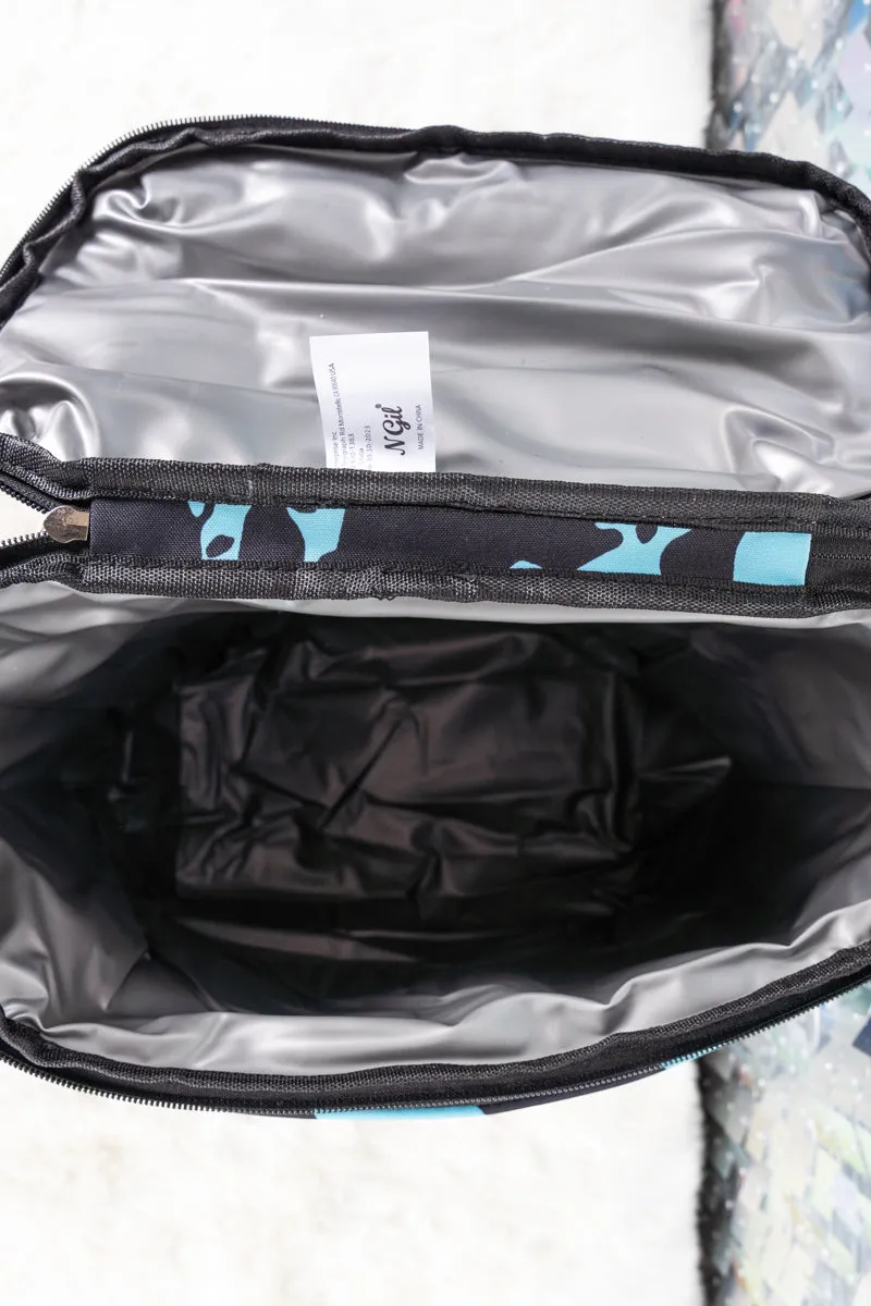 Turquoise Milkin' It Cooler Backpack