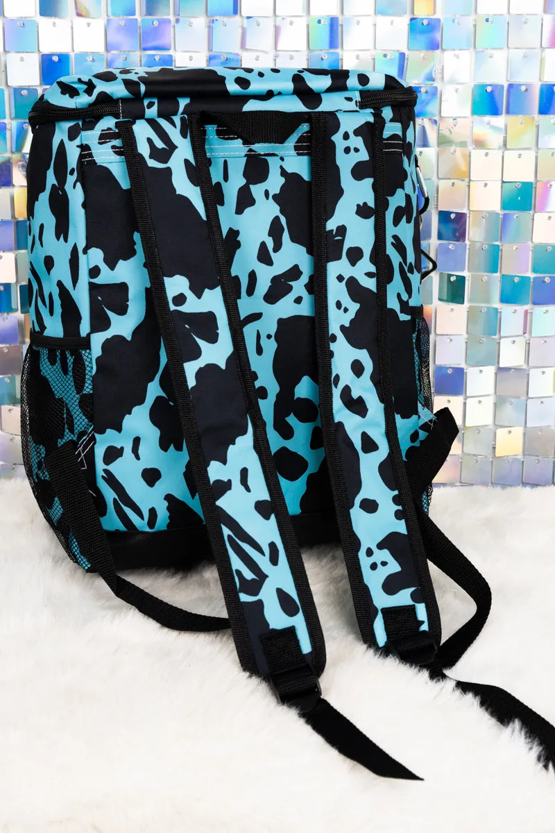 Turquoise Milkin' It Cooler Backpack