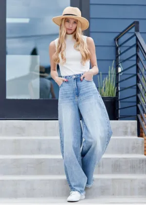 Ultra High Rise Wide Leg Jean