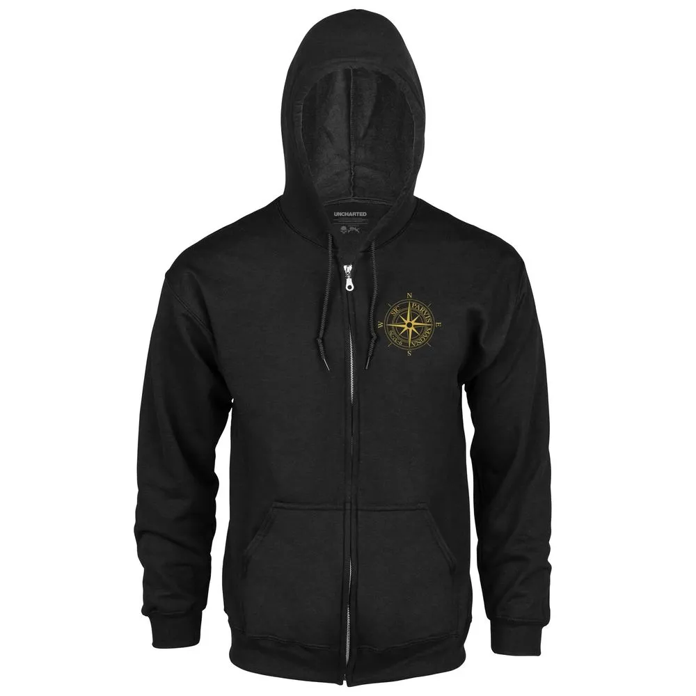 Uncharted - Greatness Awaits - Zip-Hoodie