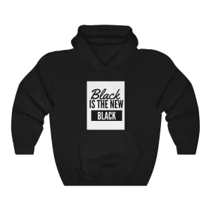Unisex Heavy Blend™ Hooded Sweatshirt (Black Love Rocks Original Design - Black is the New)