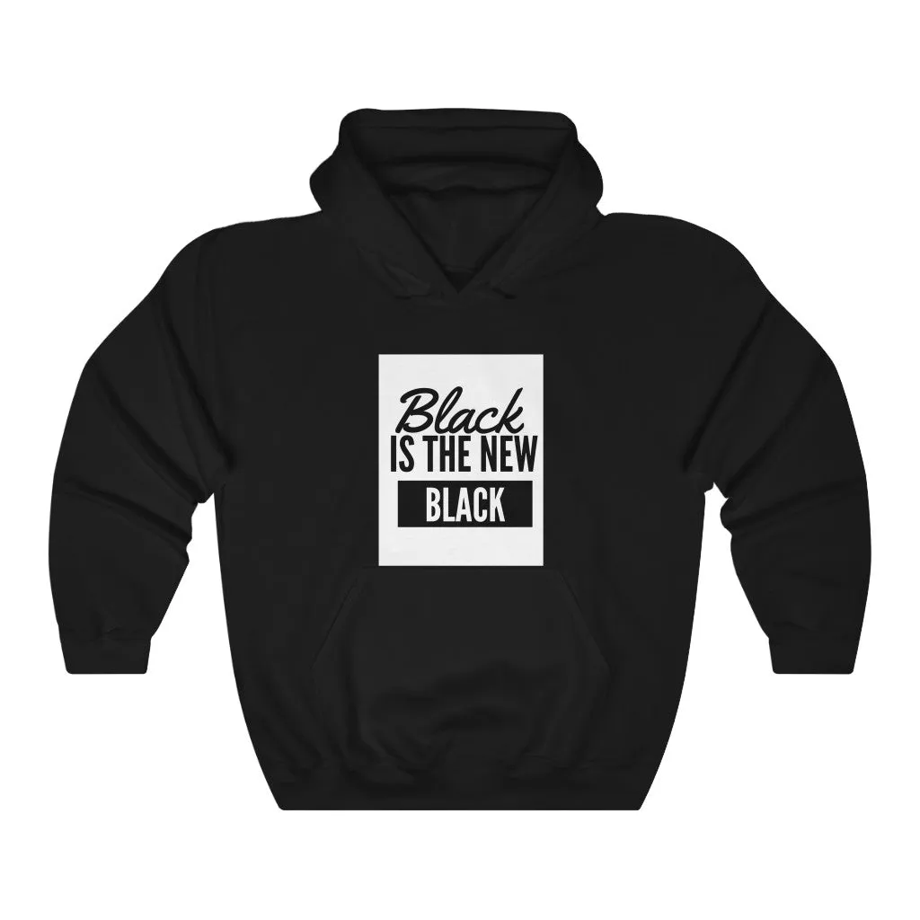 Unisex Heavy Blend™ Hooded Sweatshirt (Black Love Rocks Original Design - Black is the New)