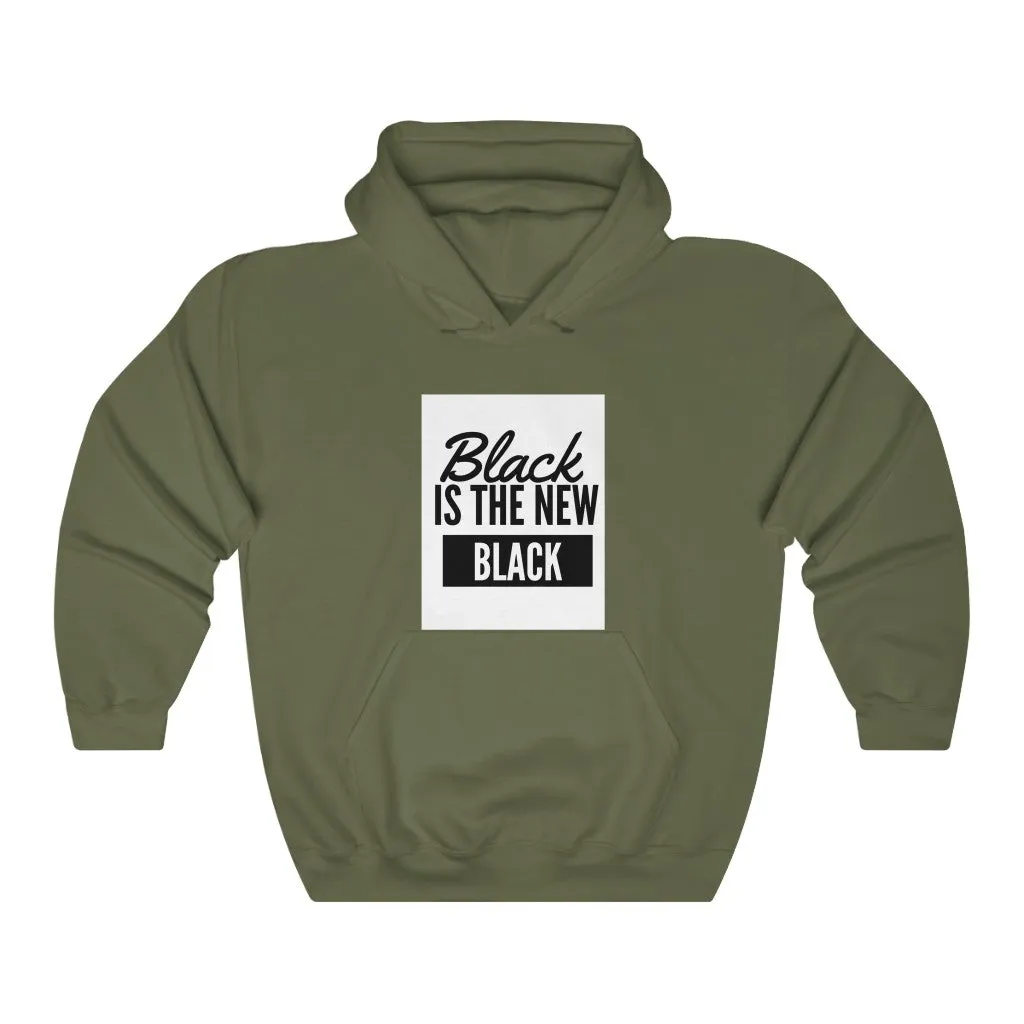 Unisex Heavy Blend™ Hooded Sweatshirt (Black Love Rocks Original Design - Black is the New)