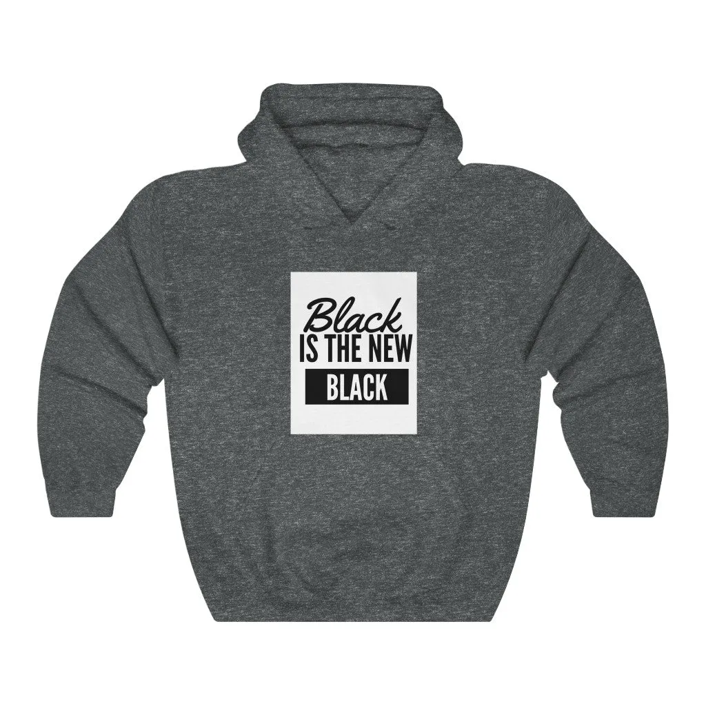 Unisex Heavy Blend™ Hooded Sweatshirt (Black Love Rocks Original Design - Black is the New)