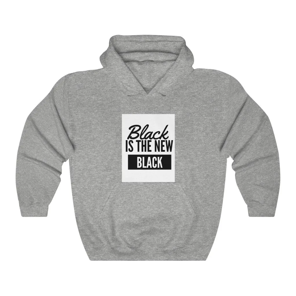 Unisex Heavy Blend™ Hooded Sweatshirt (Black Love Rocks Original Design - Black is the New)
