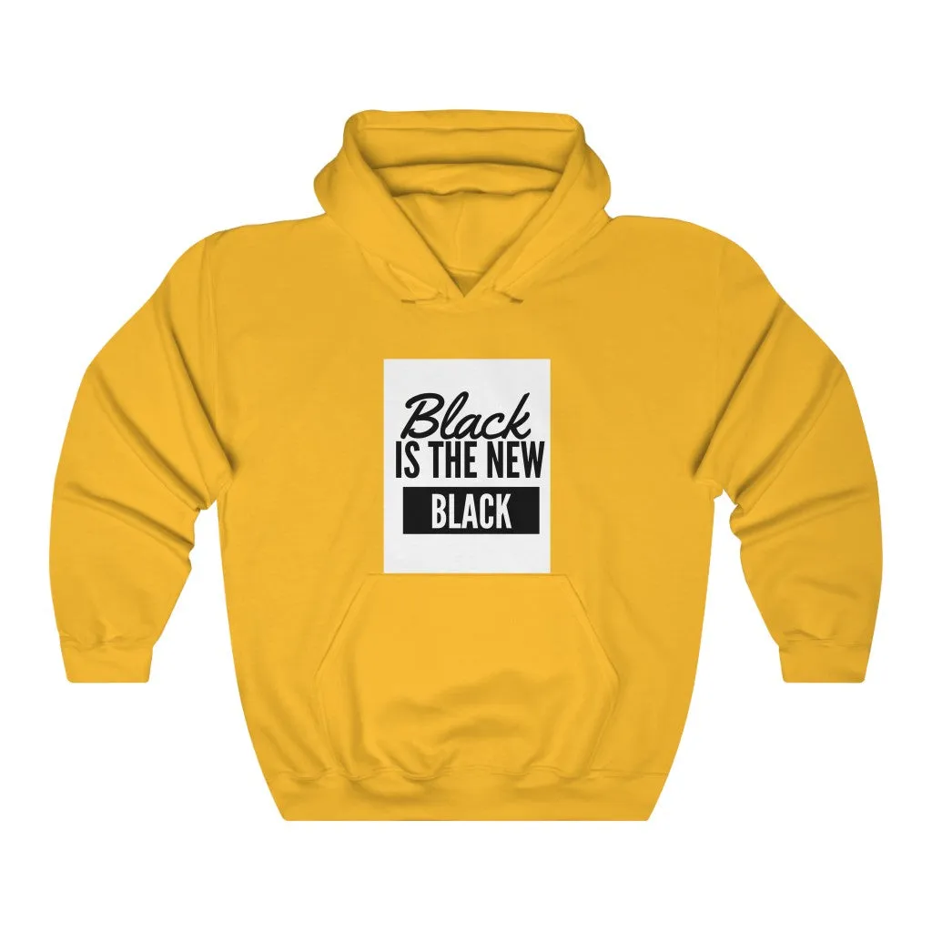Unisex Heavy Blend™ Hooded Sweatshirt (Black Love Rocks Original Design - Black is the New)