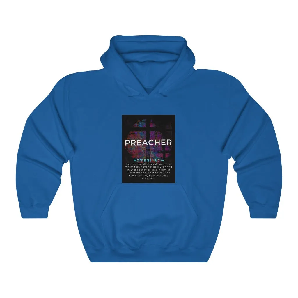Unisex Heavy Blend™ Hooded Sweatshirt (Black Love Rocks Original Design - Preacher)