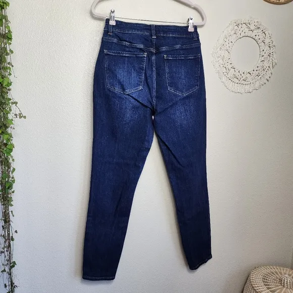 Universal Standard High-Rise Cropped Skinny Jeans Women's Size 10 EUC