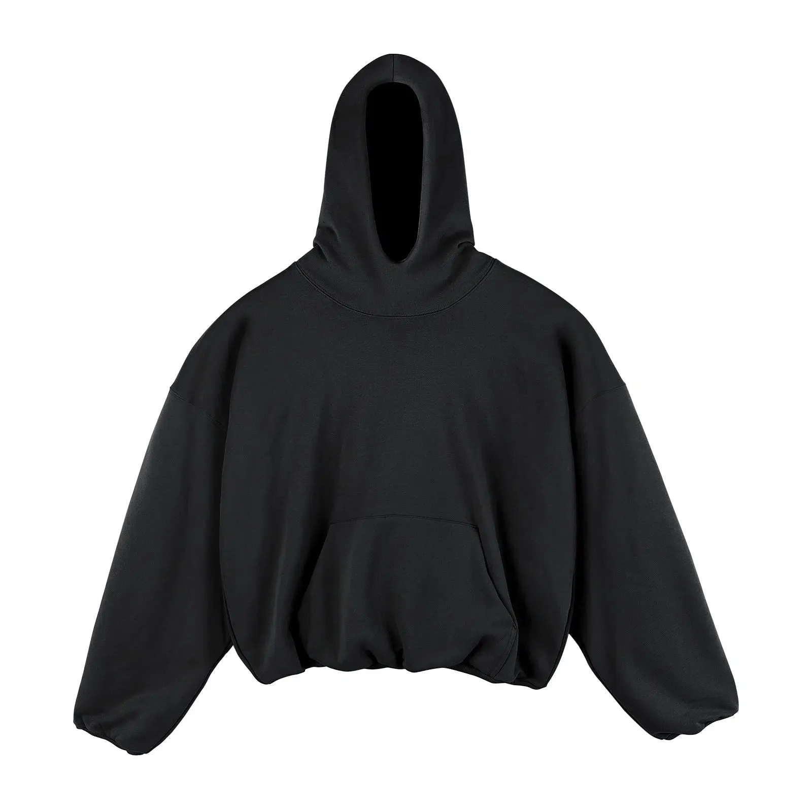 Velvet Solid Color Long Sleeve Hoodie