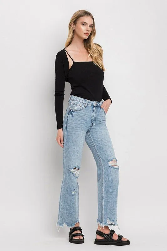 Vervet 90’s Vintage Super High Rise Flare Jeans