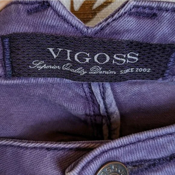 vigoss purple jeans