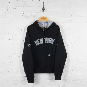 Vintage MLB New York Yankees Hoodie - Black - L