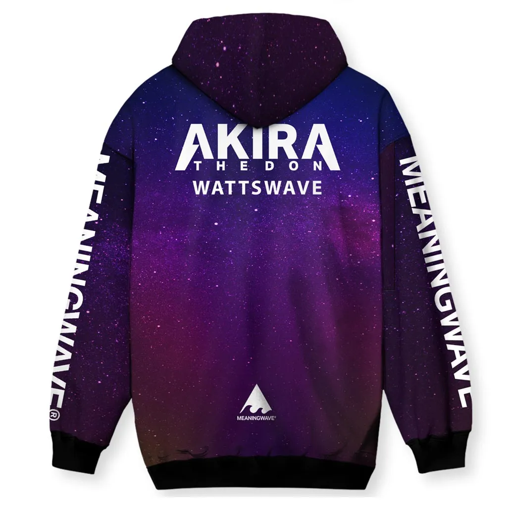 WATTSWAVE: How To Be A Better Person Men's Zip-Up Hoodie