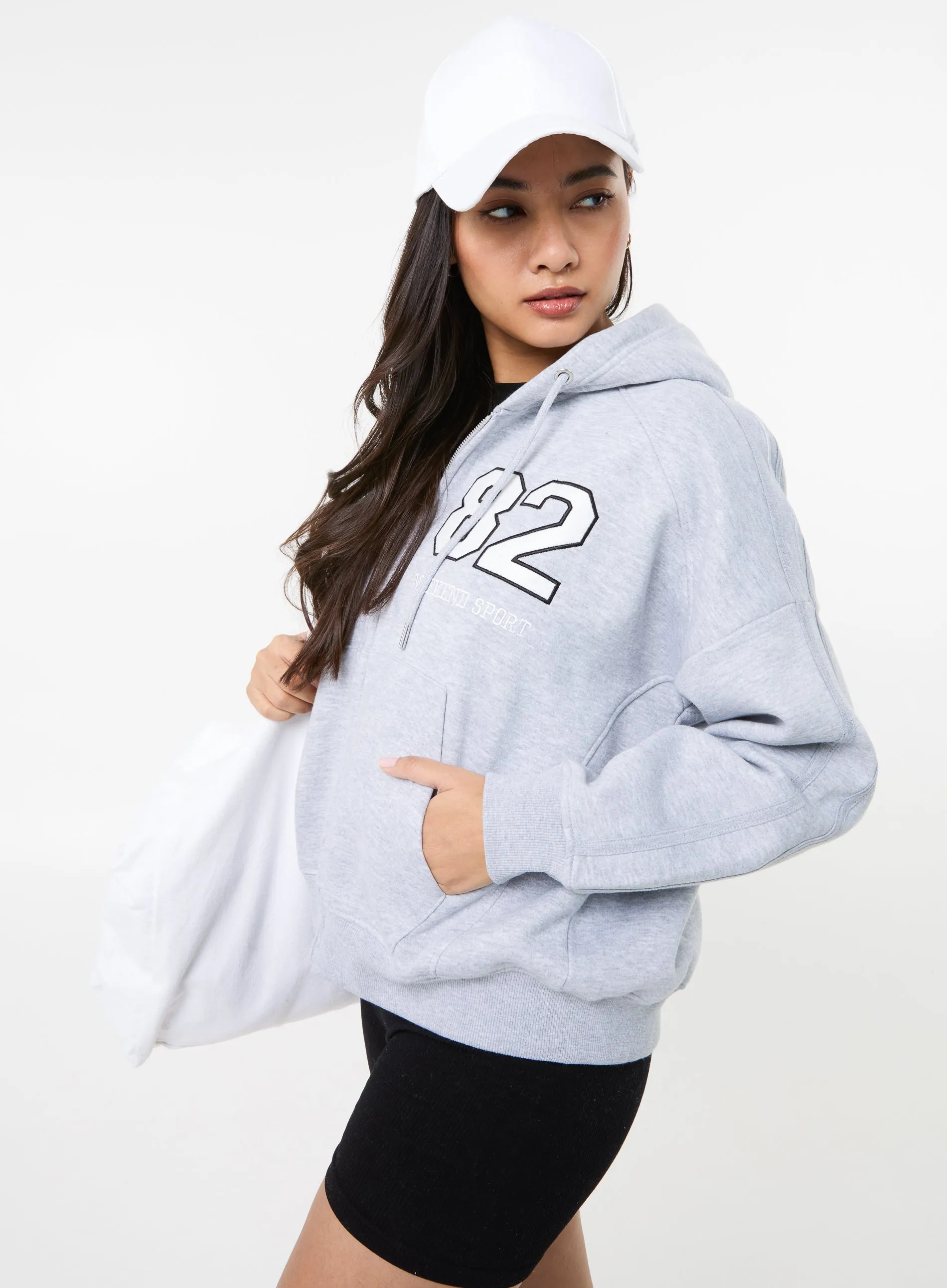 Weekend Sport Zip Up Hoodie