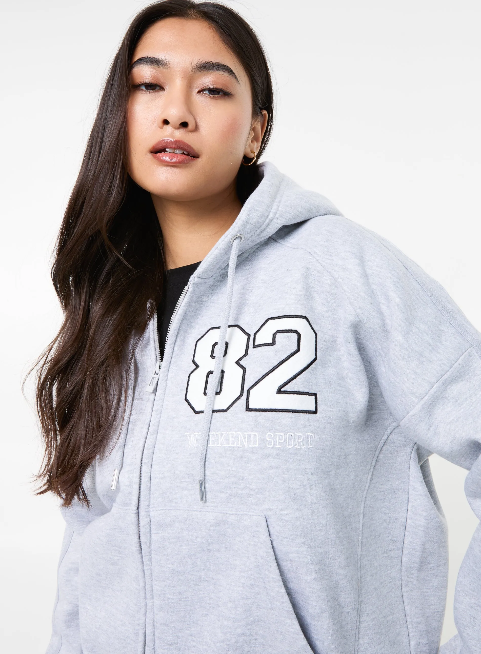 Weekend Sport Zip Up Hoodie