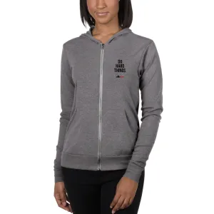 WODprep "Do Hard Things" Zip Hoodie