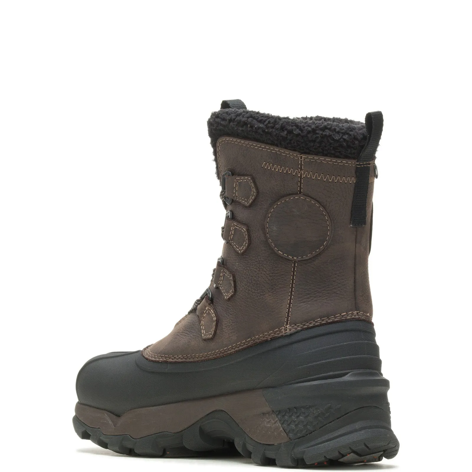 Wolverine Elite Glacier EPX WP Insulated Mens Brown Wide Rain Boots