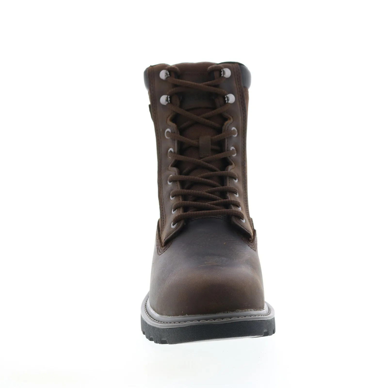 Wolverine Floorhand Waterproof Insulated 8" Mens Brown Wide Work Boots