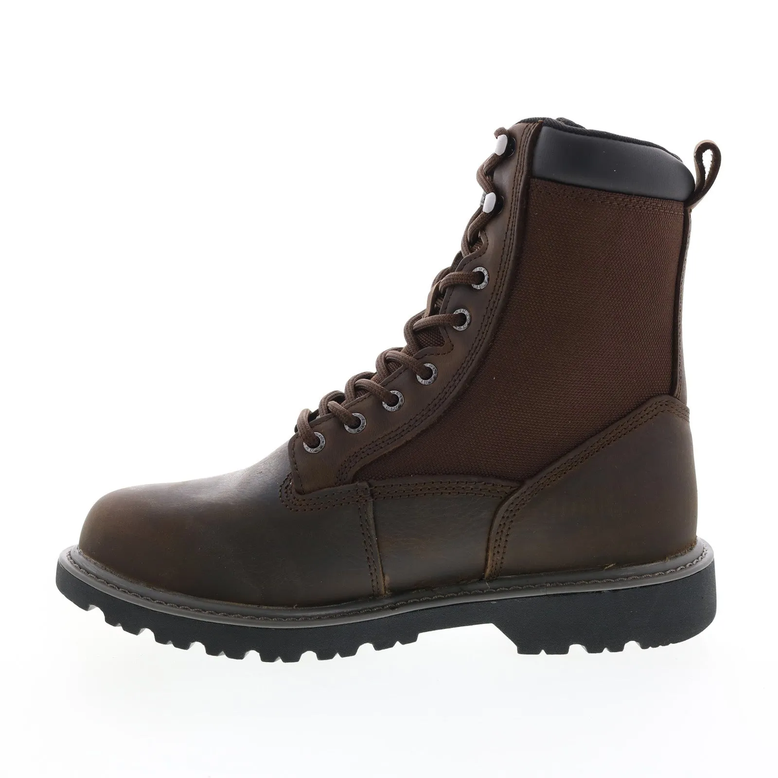 Wolverine Floorhand Waterproof Insulated 8" Mens Brown Wide Work Boots