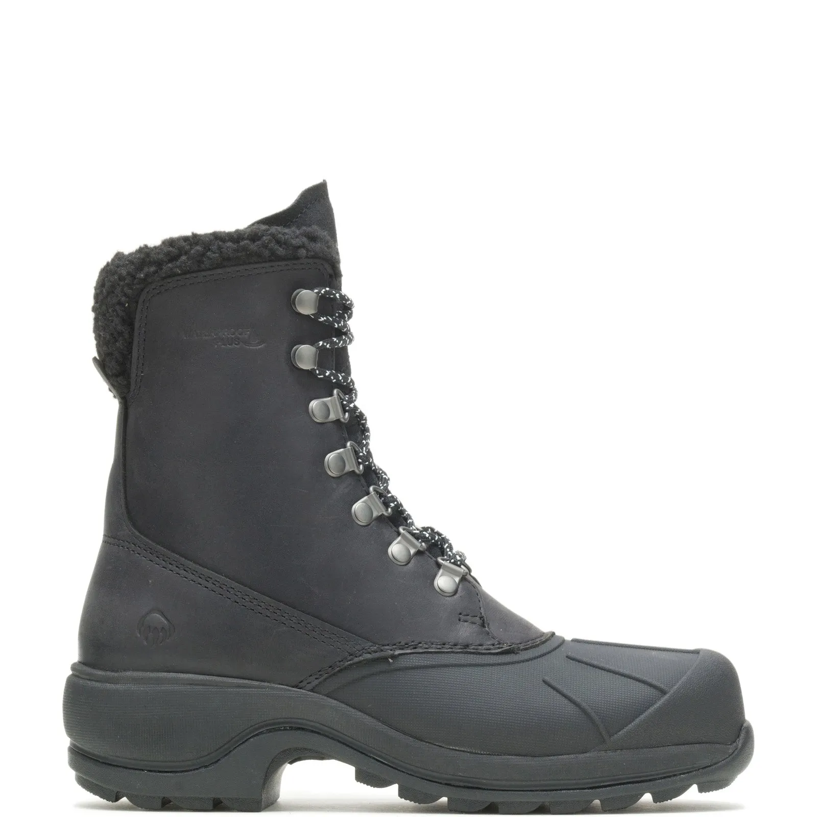 Wolverine Frost Insulated Tall W880216 Womens Black Wide Leather Work Boots