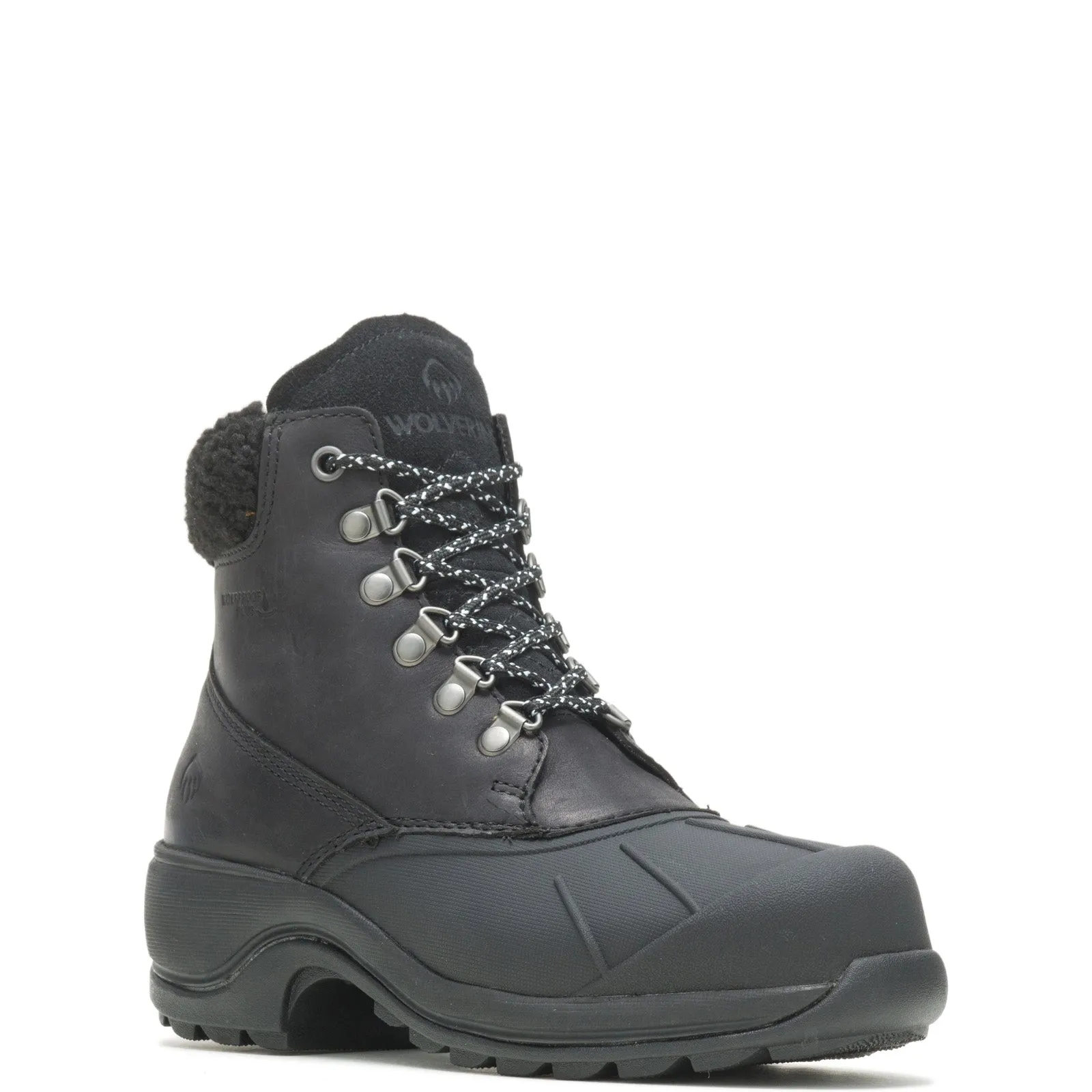 Wolverine Frost Insulated W880210 Womens Black Wide Work Boots