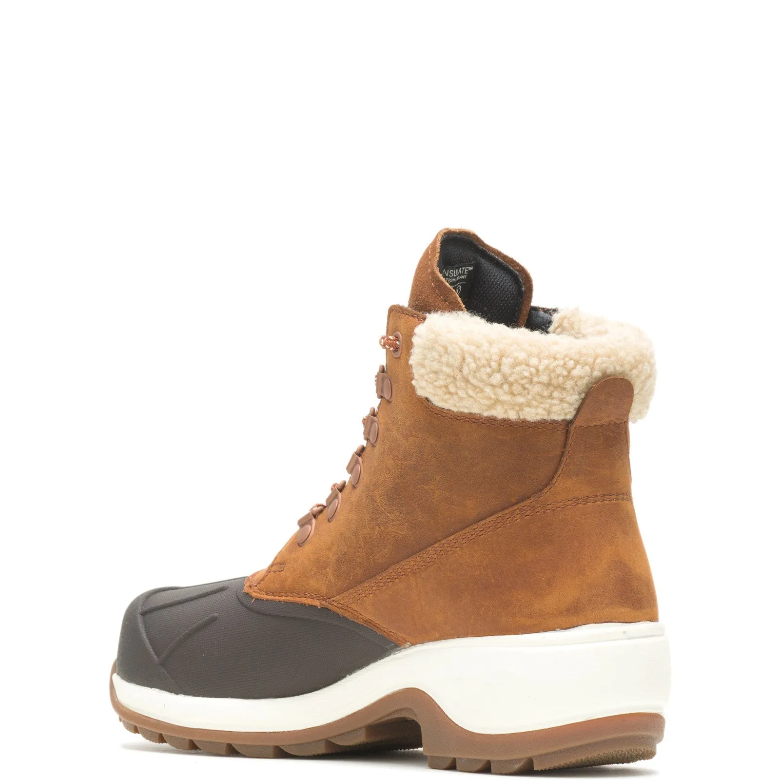 Wolverine Frost Insulated Waterproof W880212 Womens Brown Wide Work Boots