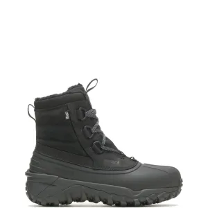 Wolverine Glacier EPX Waterproof Insulated 7" Mens Black Wide Rain Boots