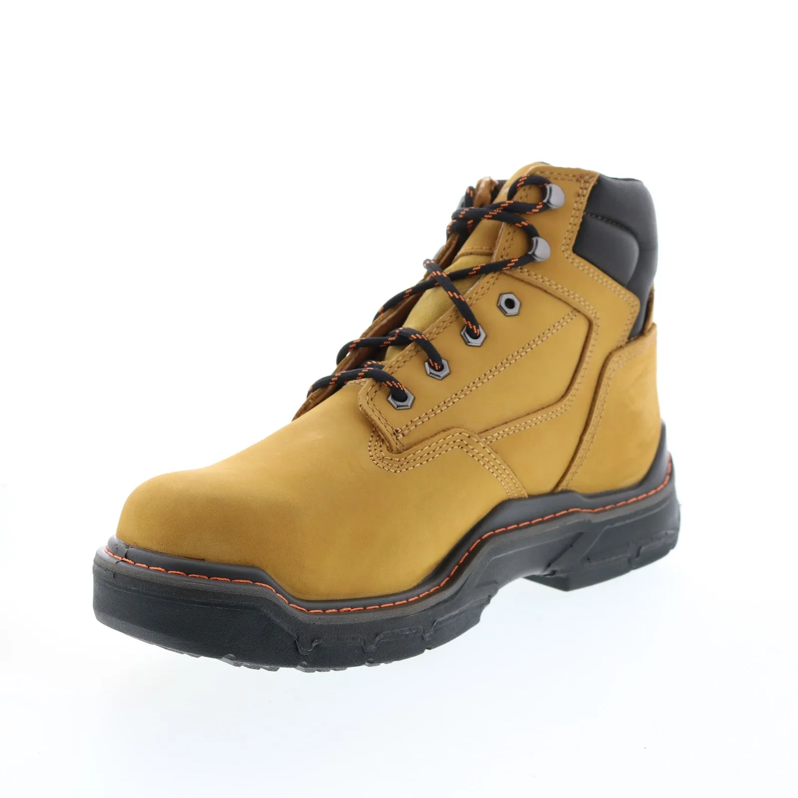 Wolverine Raider Durashocks Insulated 6" CarbonMax Mens Brown Wide Work Boots