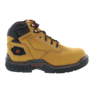 Wolverine Raider Durashocks Insulated 6" CarbonMax Mens Brown Wide Work Boots