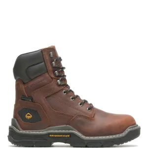 Wolverine Raider Durashocks Insulated 8" W211111 Mens Brown Wide Work Boots