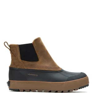 Wolverine Torrent Trek EPX WP Insulated Chelsea Mens Brown Wide Rain Boots