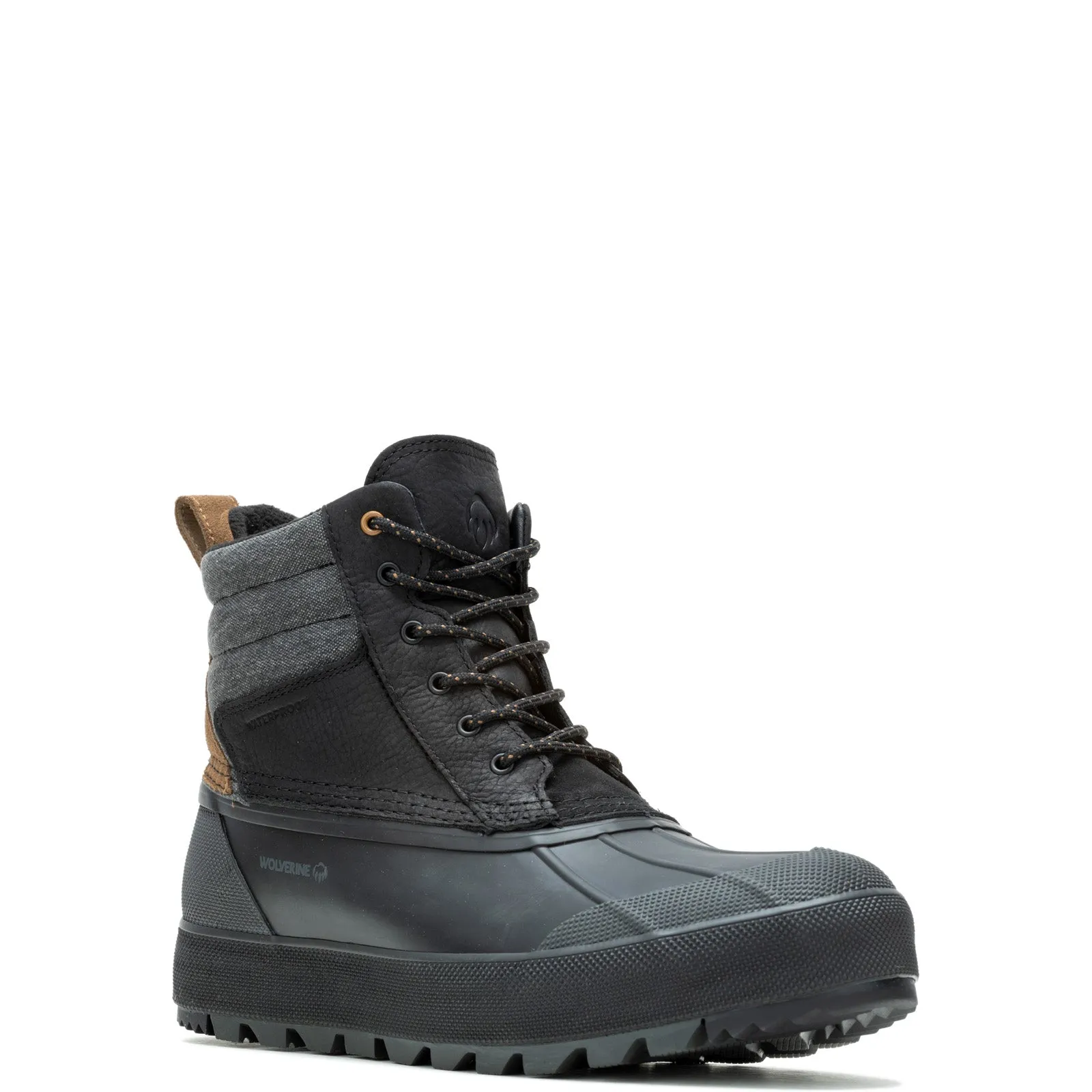 Wolverine Torrent Trek Epx WP Insulated W880514 Mens Black Wide Work Boots