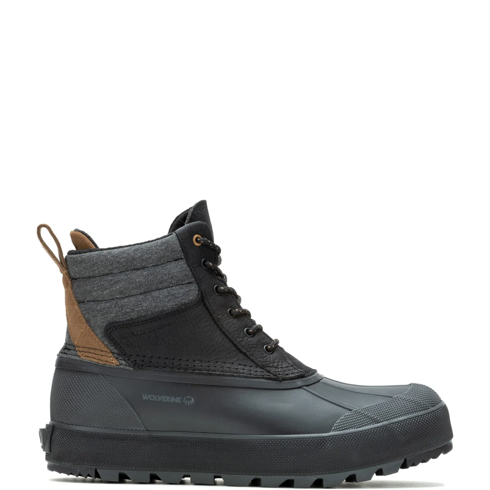 Wolverine Torrent Trek Epx WP Insulated W880514 Mens Black Wide Work Boots