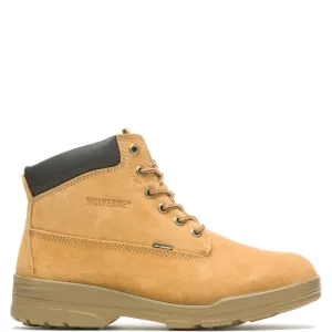 Wolverine Trappeur Waterproof Insulated 6" Mens Brown Wide Work Boots