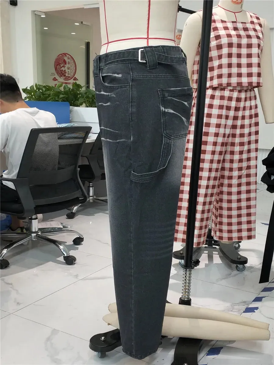 women Low Rise Boyfriend Jeans