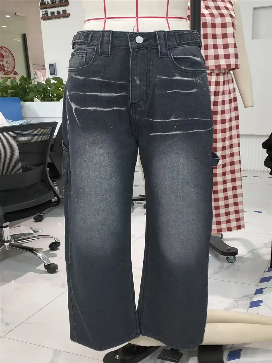 women Low Rise Boyfriend Jeans