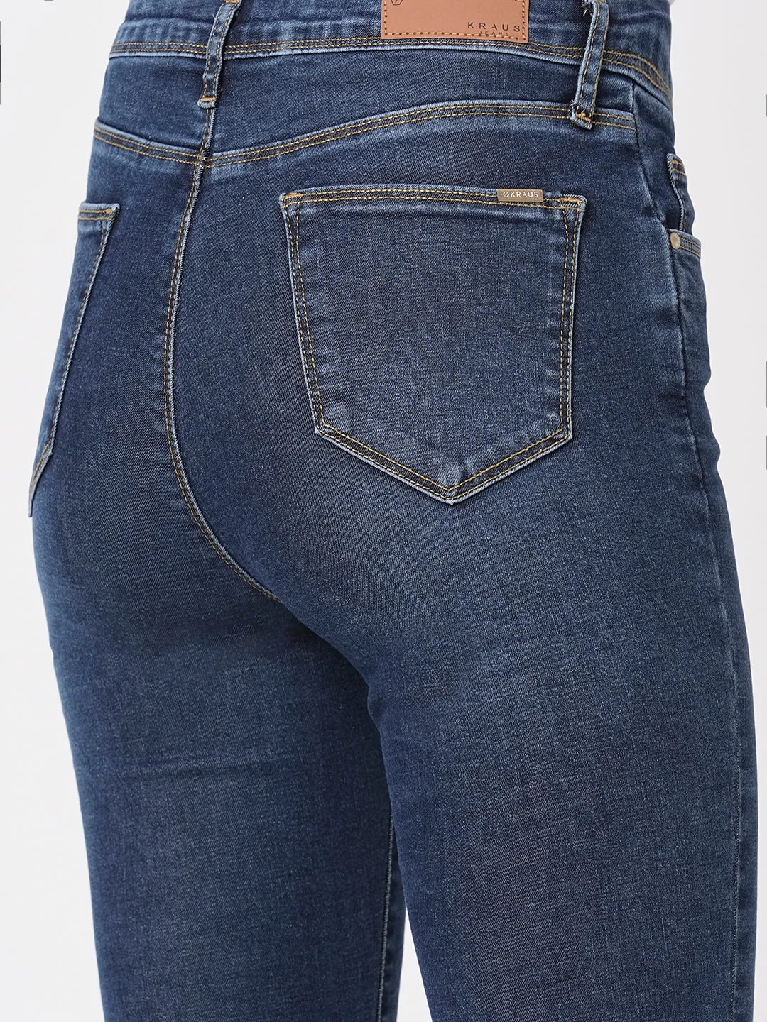 Women Sky High-Rise Skinny Fit Jeans