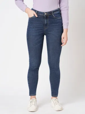 Women Sky High-Rise Skinny Fit Jeans