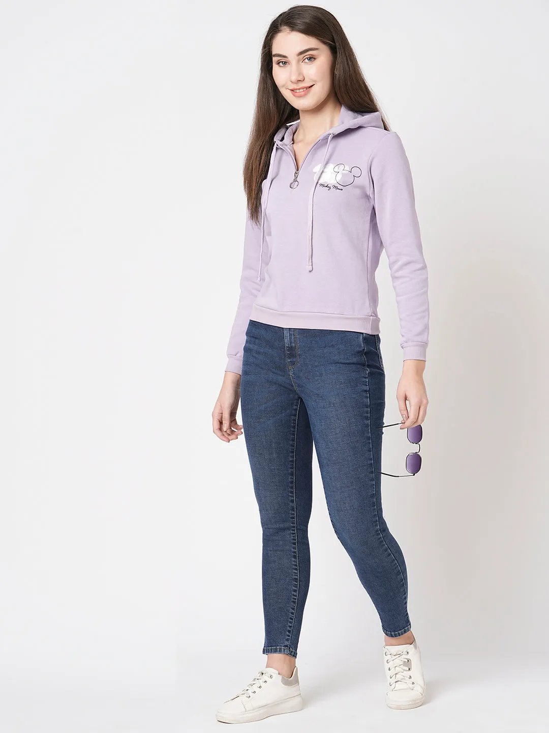 Women Sky High-Rise Skinny Fit Jeans