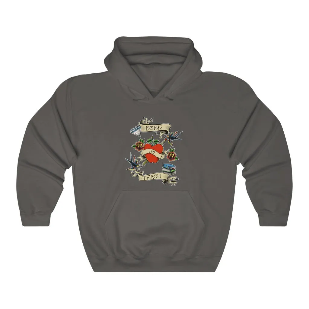 Women's Born to Teach Pullover Hoodie