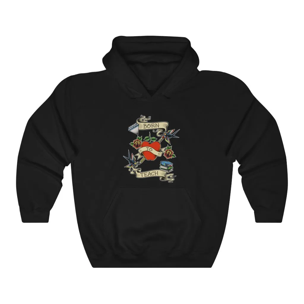 Women's Born to Teach Pullover Hoodie