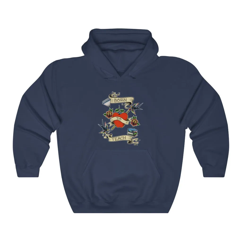 Women's Born to Teach Pullover Hoodie