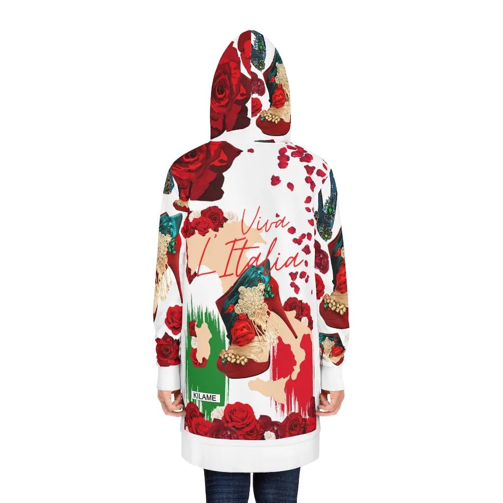Women's Hoodie Dress 'Amore tricolore'