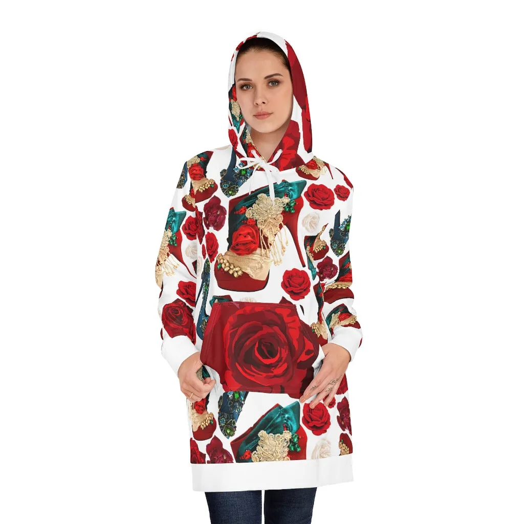 Women's Hoodie Dress 'Amore tricolore'